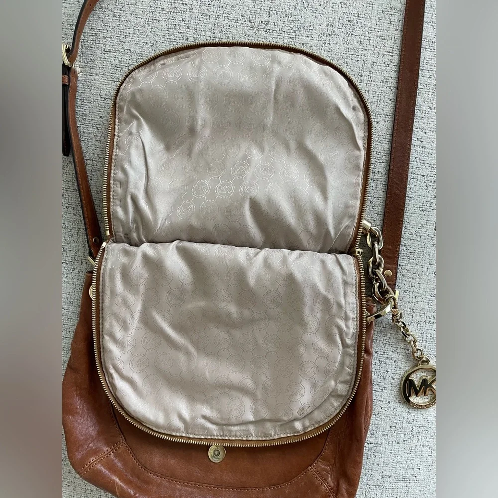 Michael Kors Cognac Crossbody - Picture 5 of 8